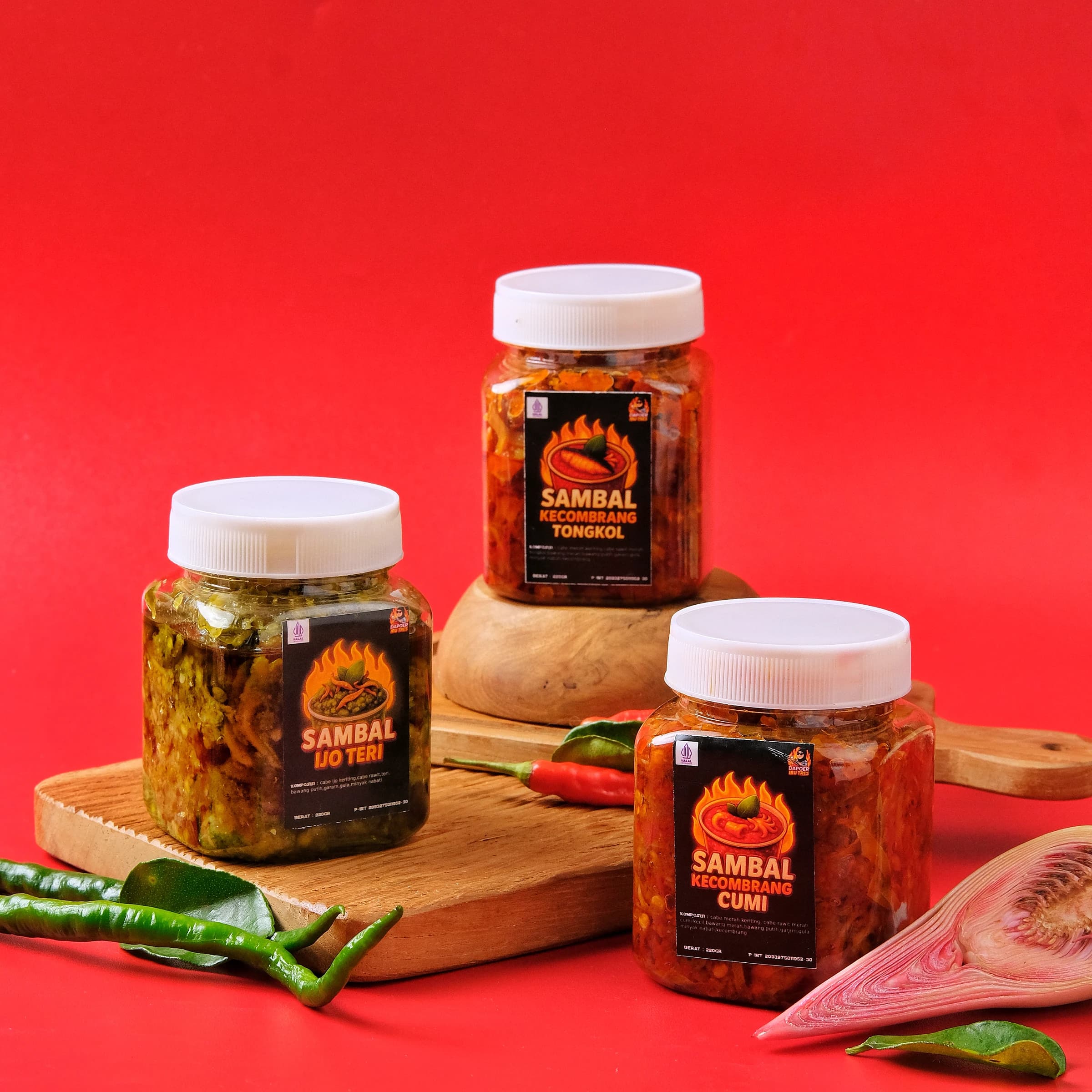 Foto portofolio colorful - dapur bu tres untuk bisnis F&B