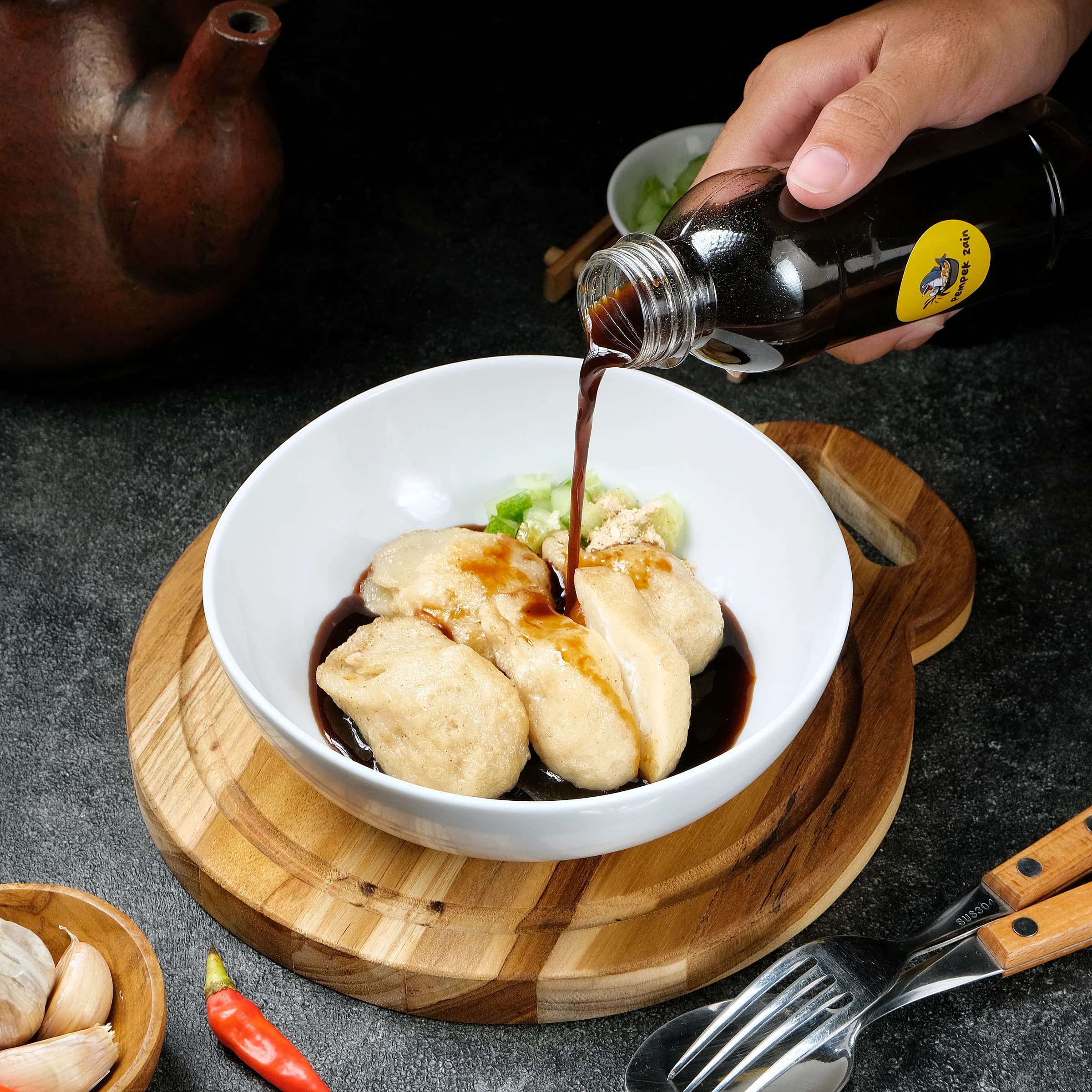 Detail foto 3 dark mood - pempek zain untuk bisnis F&B