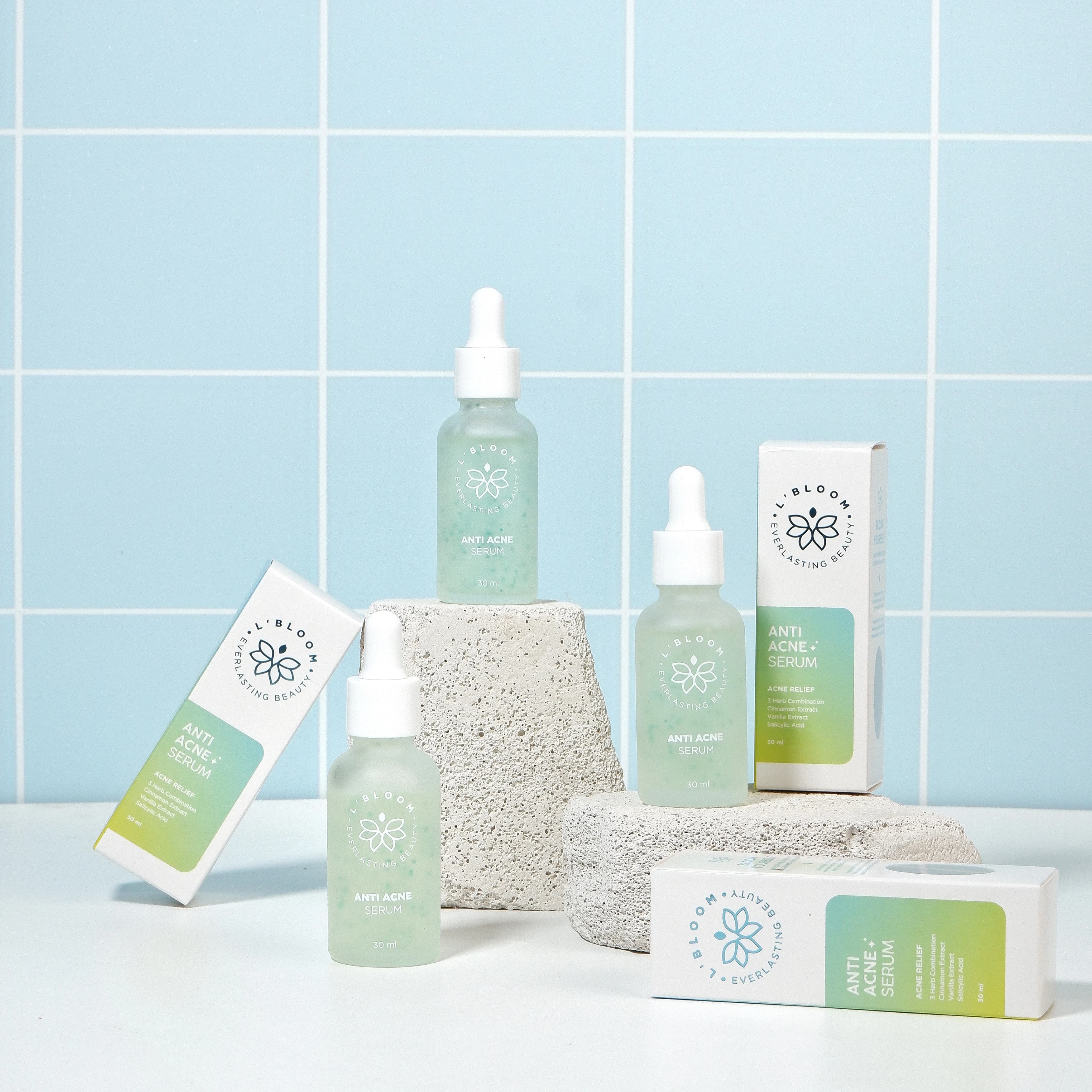 Detail foto 4 products - lbloom anti acne serum untuk bisnis F&B